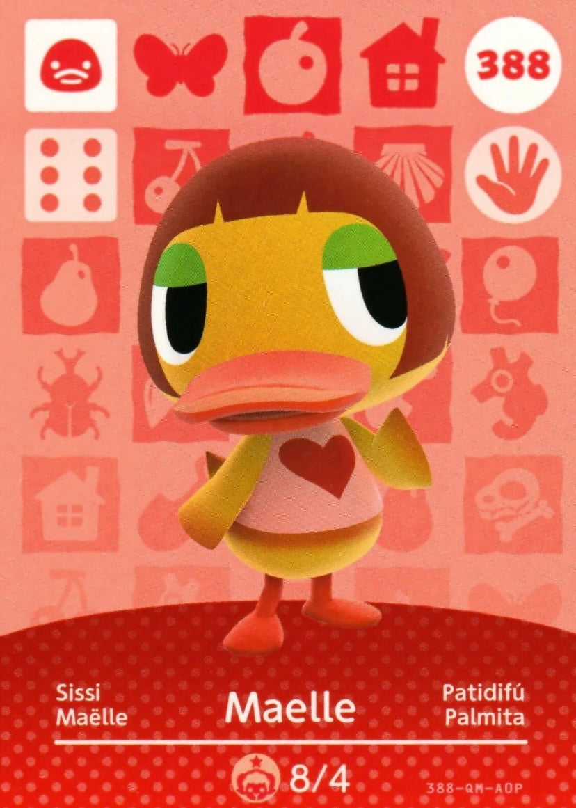 New, MINT Daisy #258 Animal Crossing Series 3 Amiibo Card