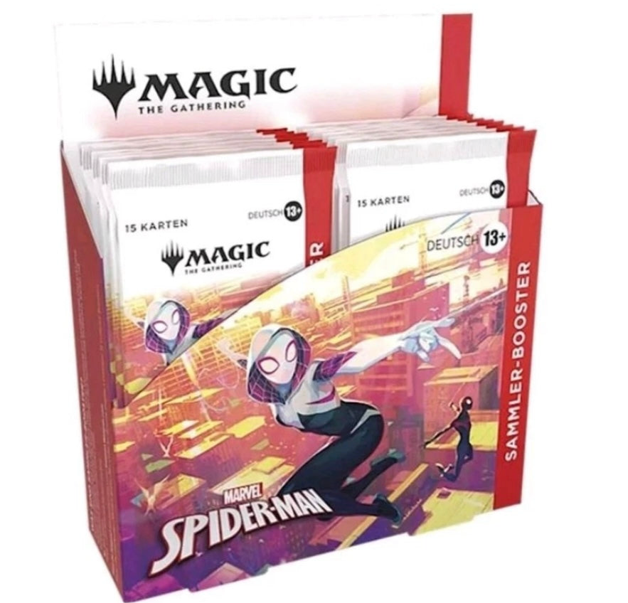 MTG Magic The Gathering Marvel's Spider-Man Collector Display - Deutsch
