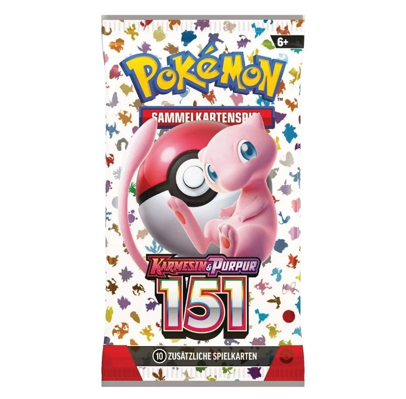 Pokémon Karmesin & Purpur 151 Booster Pack Deutsch