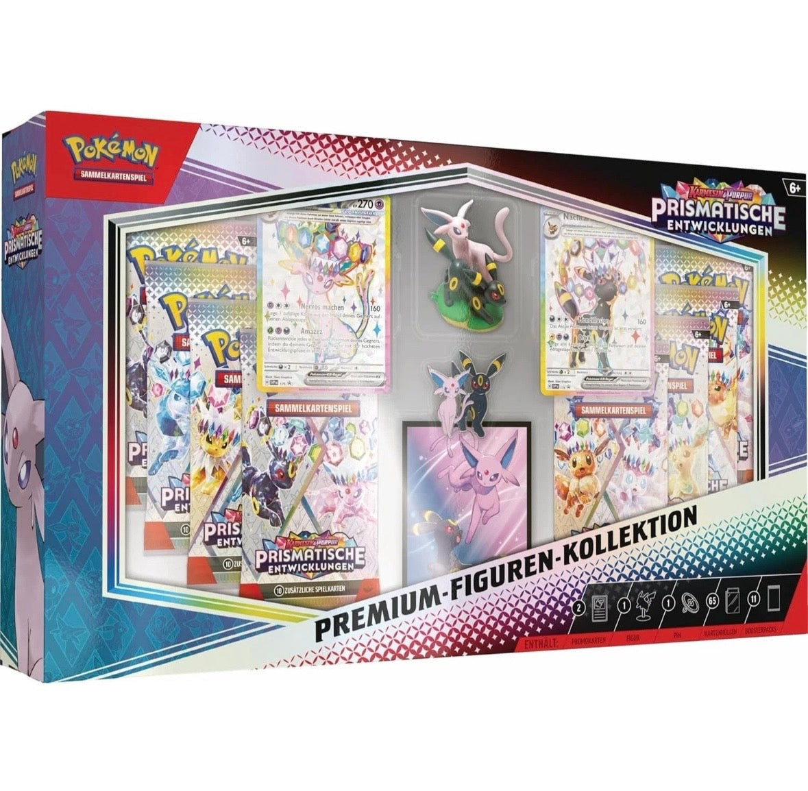 Pokémon Karmesin & Purpur Prismatische Entwicklungen Premium Figuren Kollektion - Deutsch