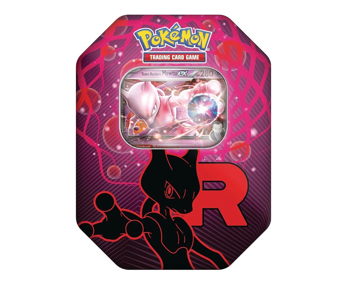 Pokémon Tin-Box Team Rocket – Mewtu-ex - Deutsch
