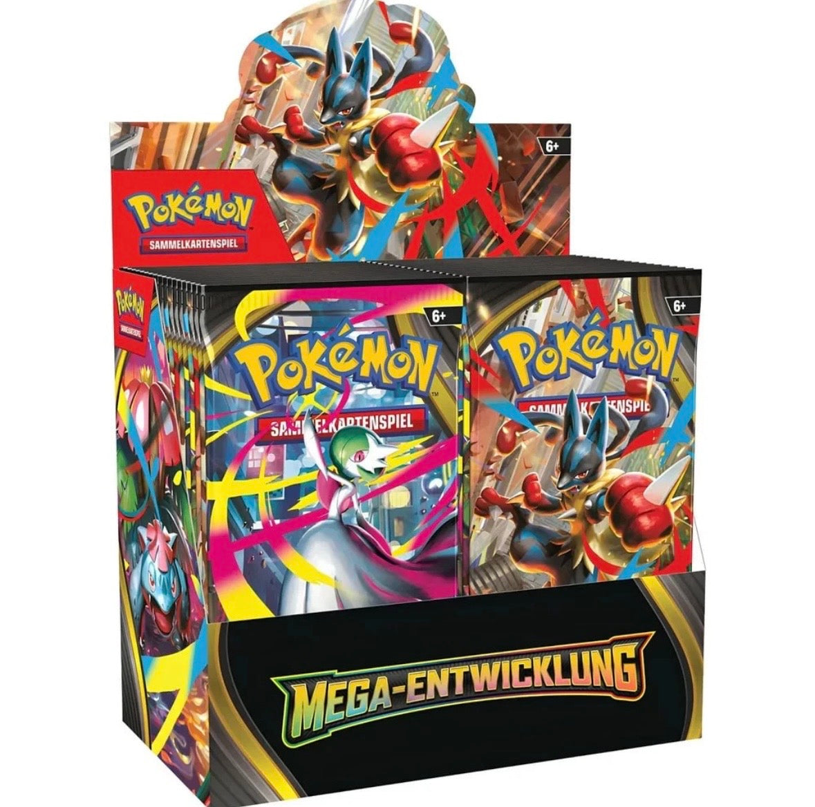 Pokémon Mega Entwicklung Display (36 Booster Packs) - Deutsch