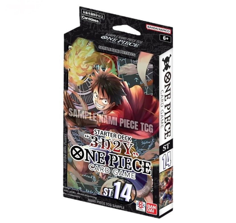 One Piece Card Game 3D2Y ST-14 Starter Deck - Englisch