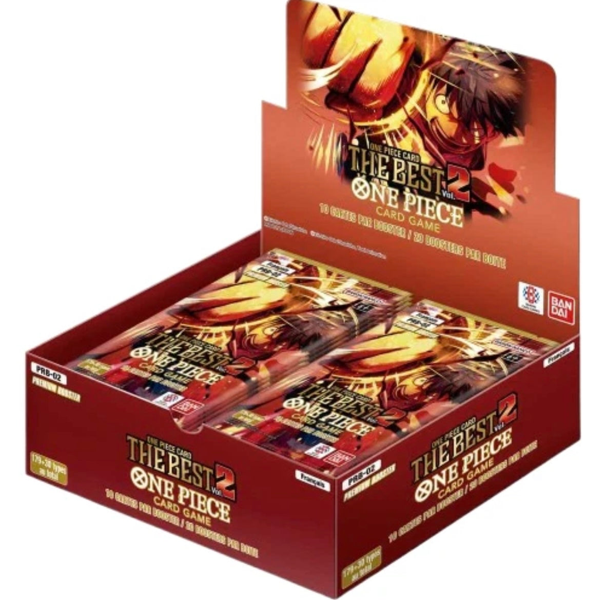 One Piece Card Game Premium Display PRB-02 - Englisch