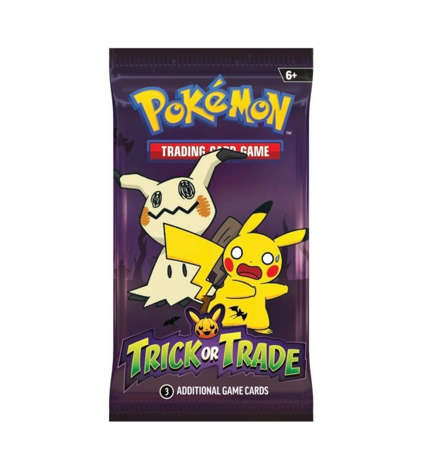 Pokémon Trick or Trade Booster Pack 2023 Halloween Karten