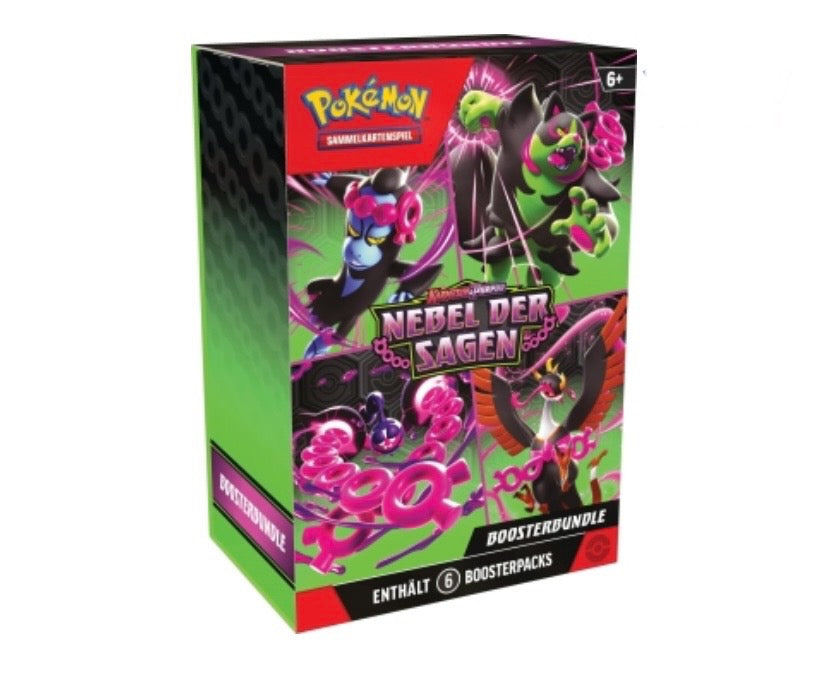 Pokèmon Karmesin&Purpur Nebel der Sagen Booster Bundle - Deutsch