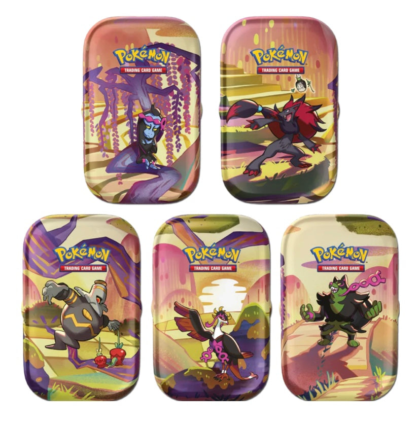 Pokèmon Karmesin&Purpur Nebel der Sagen Mini Tin Set (5 Stück) DE