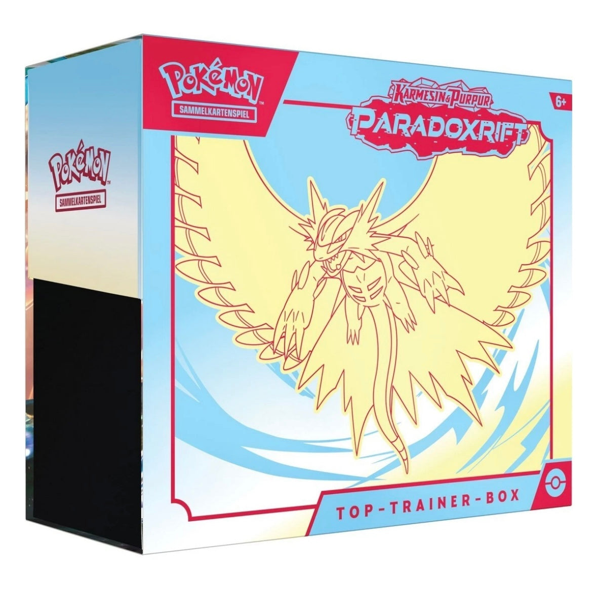 Pokémon Karmesin & Purpur – Paradoxrift Top Trainer Box- Deutsch
