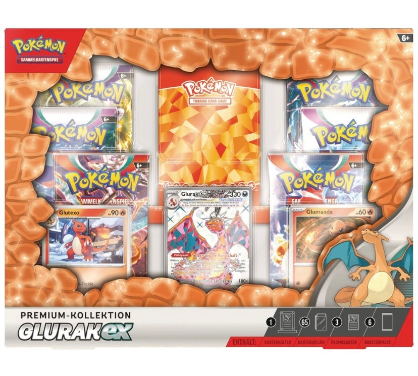 Pokémon Glurak ex Premium Kollektion Deutsch