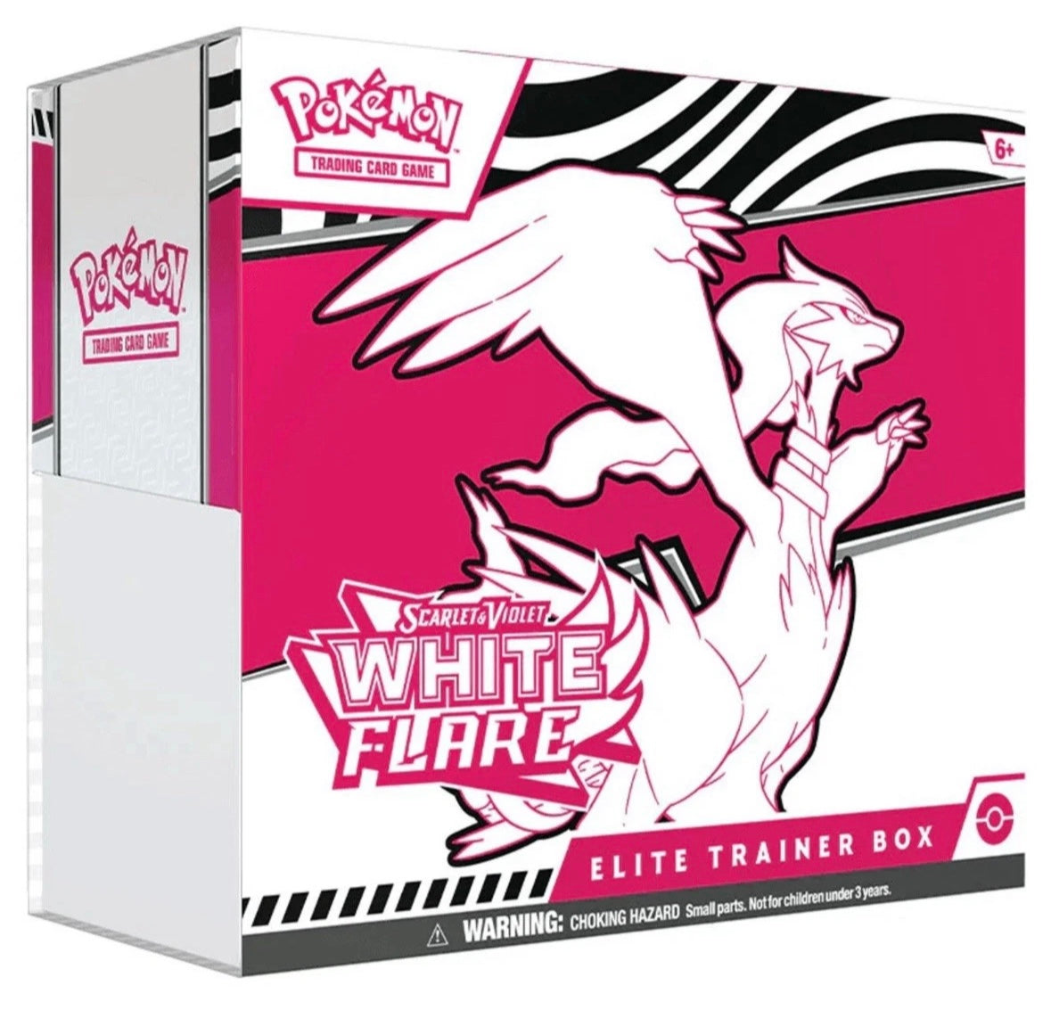 Pokémon Scarlet&Violet White Flare Elite Trainer Box- SV 10.5-Englisch