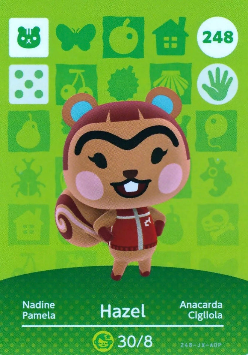 Animal Crossing Amiibo Karte Nadine 248