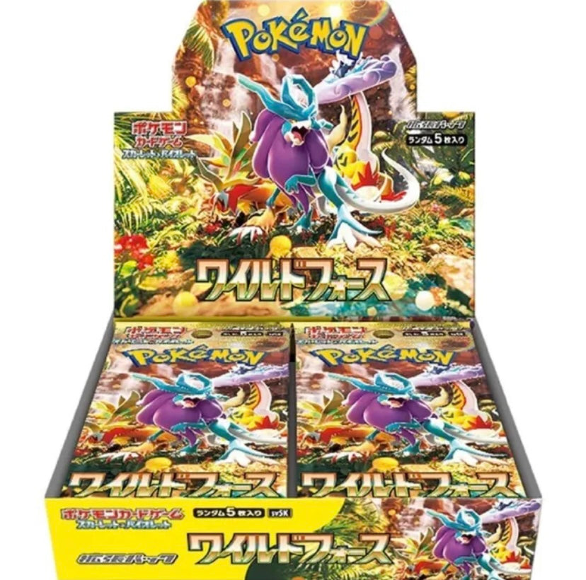 Pokémon Wild Force Display (30 Booster Packs) Japanisch