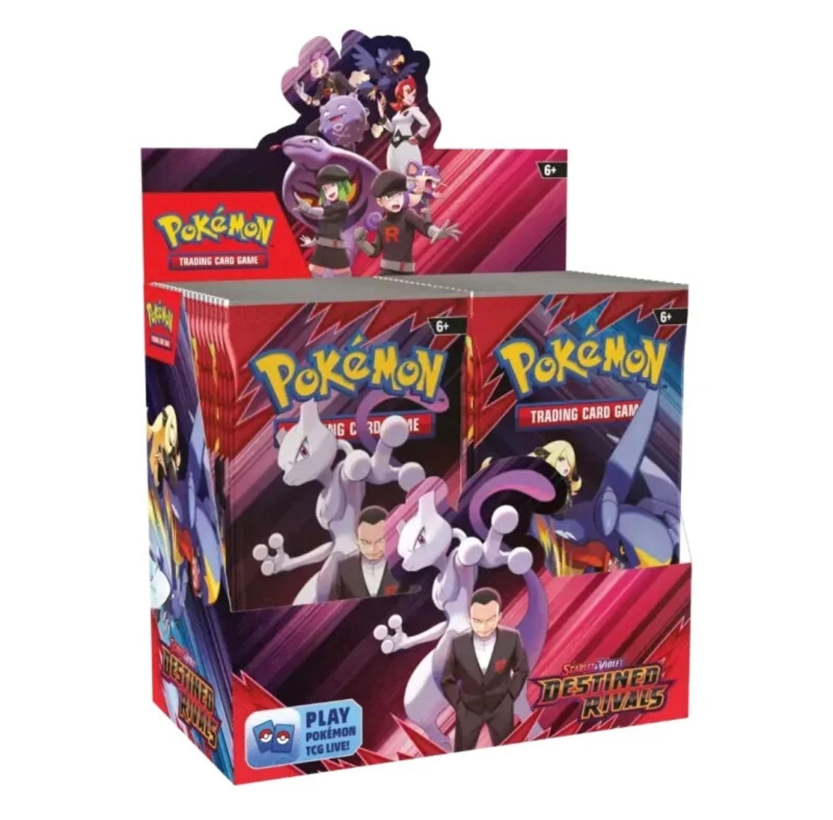 POKÉMON SCARLET & VIOLETT SV10 – DESTINED RIVALS DISPLAY (36 Booster Packs) - ENGLISCH
