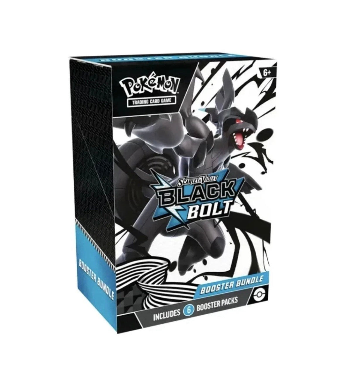 Pokémon Scarlet&Violet Black Bolt Booster Bundle (6 Booster Packs) - Englisch