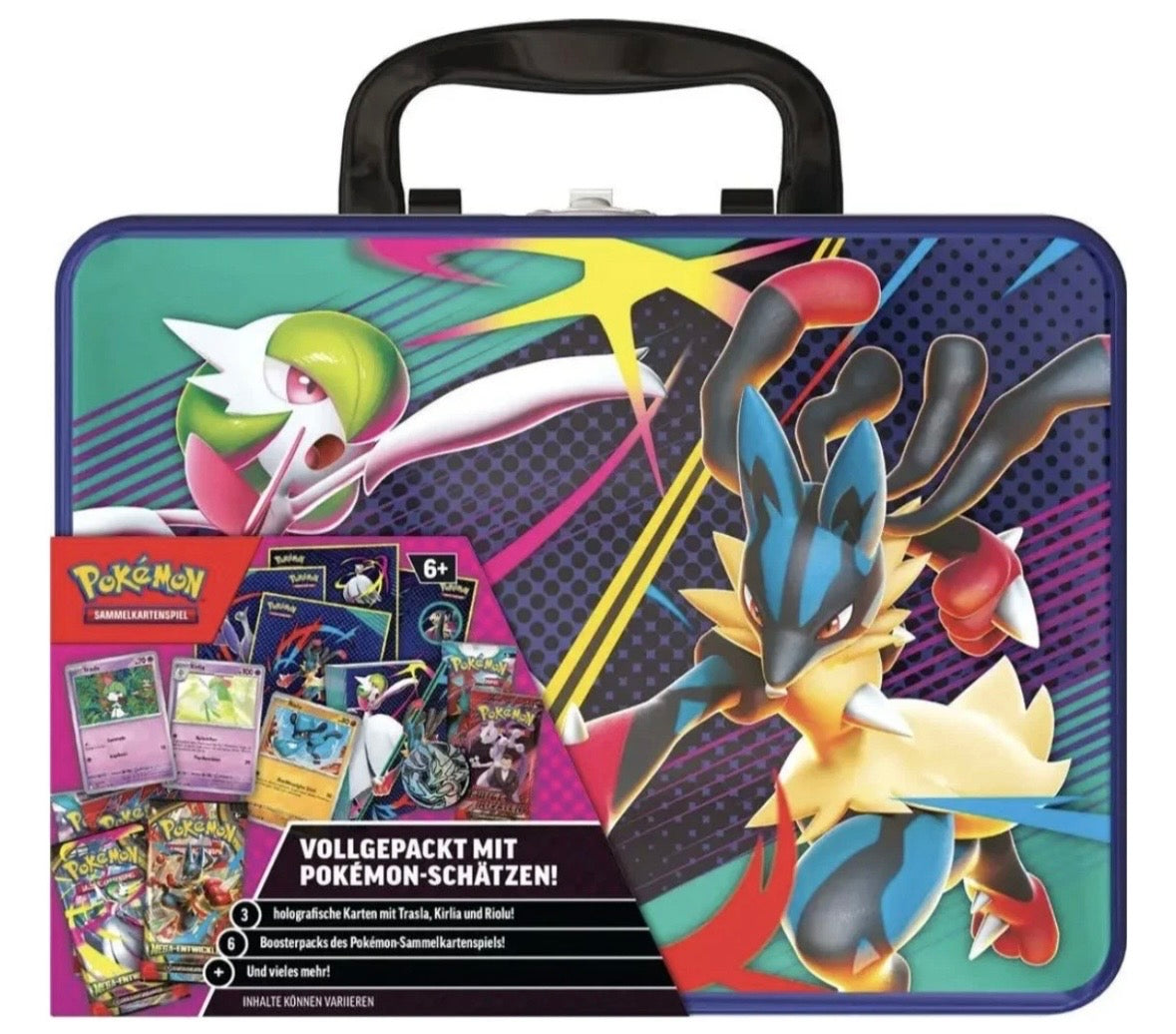 Pokémon Sammelkoffer Mega Lucario & Mega Guardevoir - Deutsch