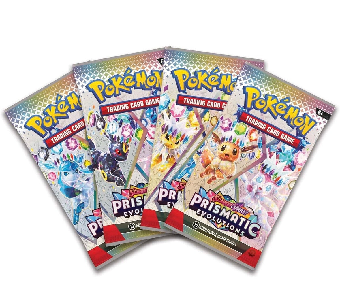Pokémon Scarlet&Violet Prismatic Evolutions Booster Pack - Englisch
