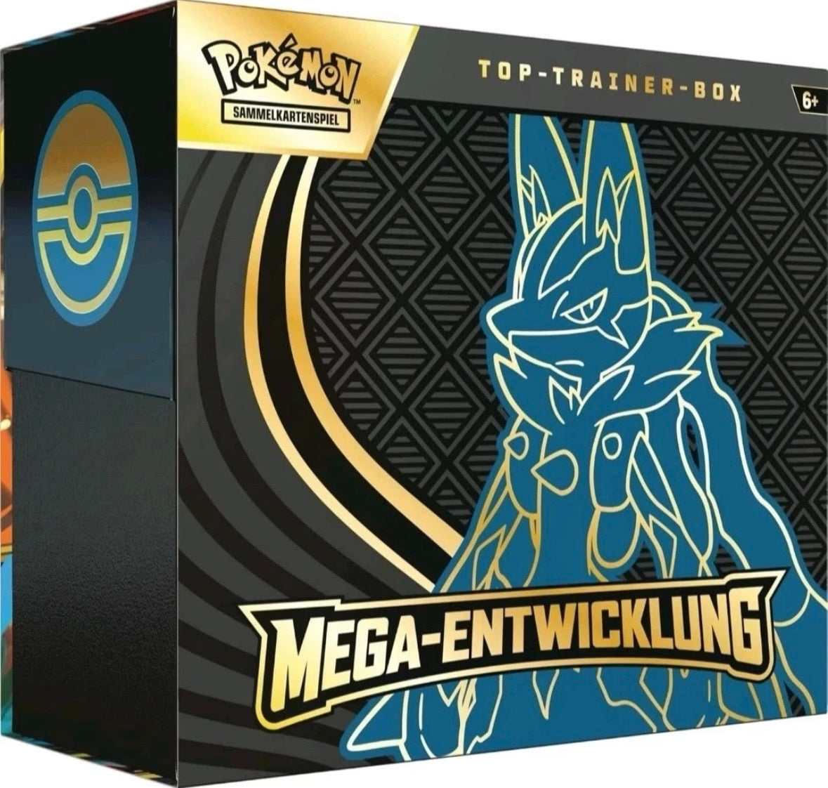 Pokémon Mega Entwicklung Top Trainer Box Lucario - Deutsch