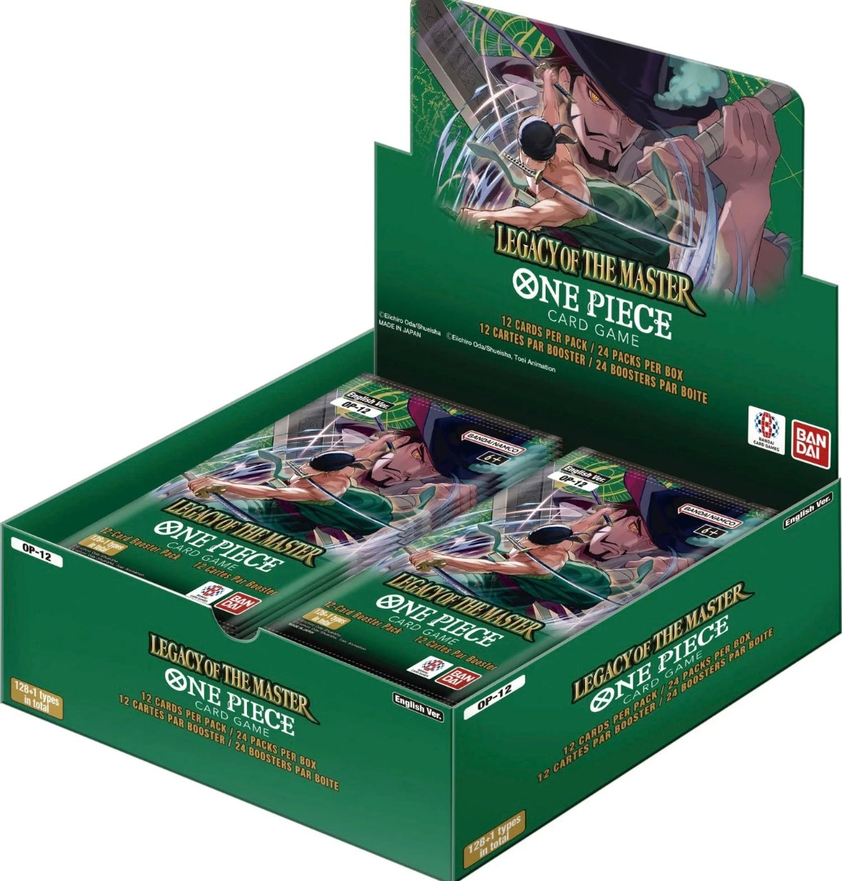 One Piece Card Game Legacy of the Master OP-12 Display (24 Booster Packs) -Englisch