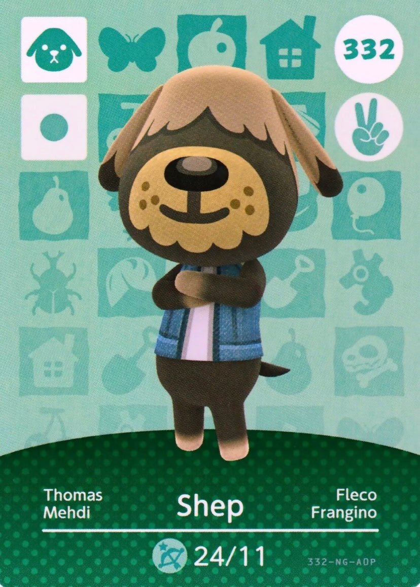 Animal Crossing Amiibo Karte Thomas 332
