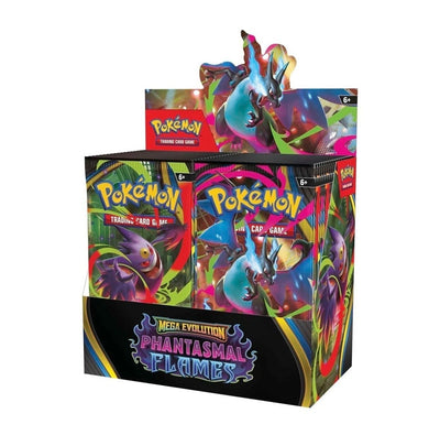 Pokémon Mega Evolution Phantasmal Flames Display (36 Booster Packs) - Englisch