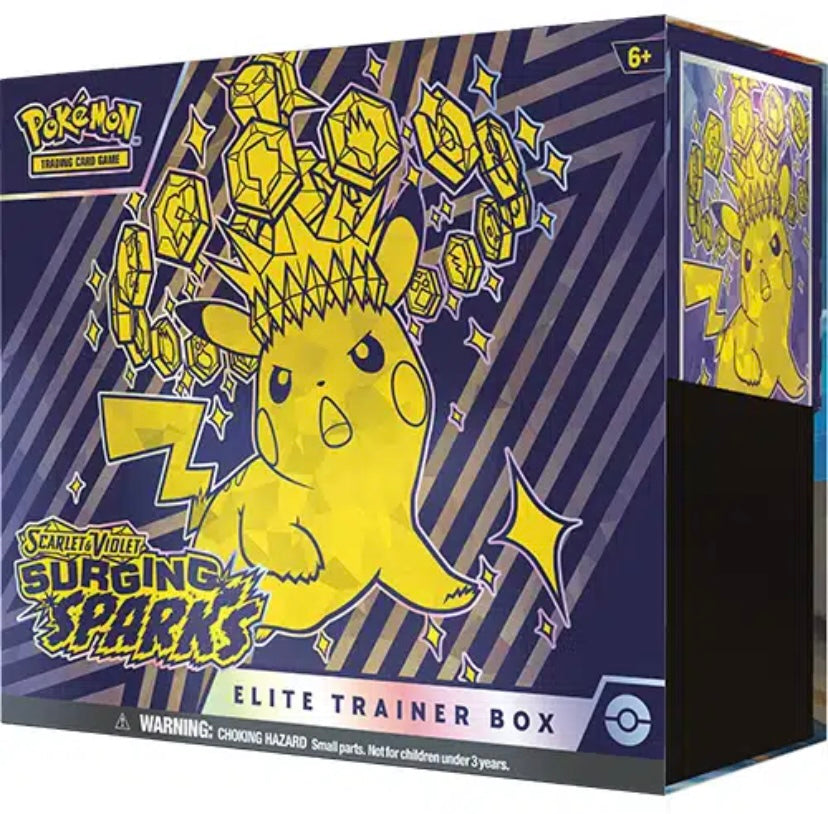 Pokémon Surging Sparks Elite Trainer Box - Englisch (Vorbestellung)