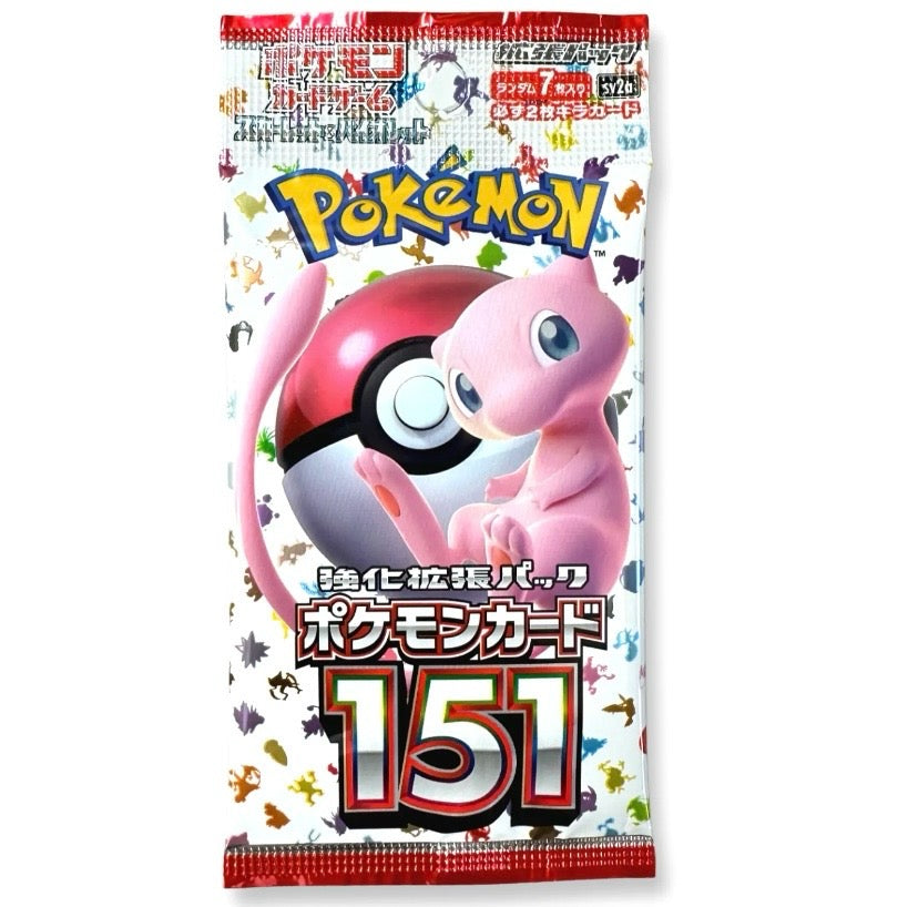 Pokémon Karmesin & Purpur 151 Booster Pack JP