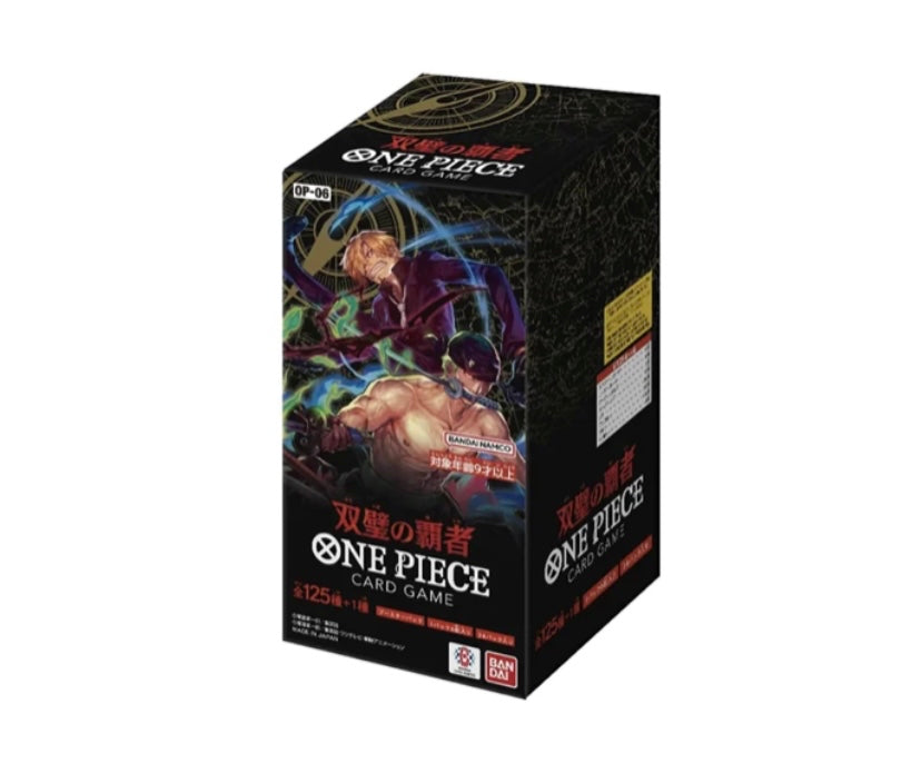 One Piece Card Game OP 06 Flanked by Legends Display (24 Booster Packs) Japanisch