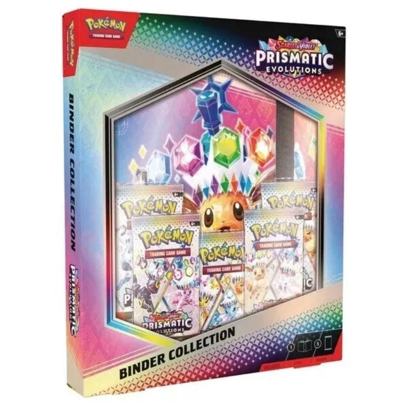 Pokèmon Prismatic Evolution Binder Collection - Englisch