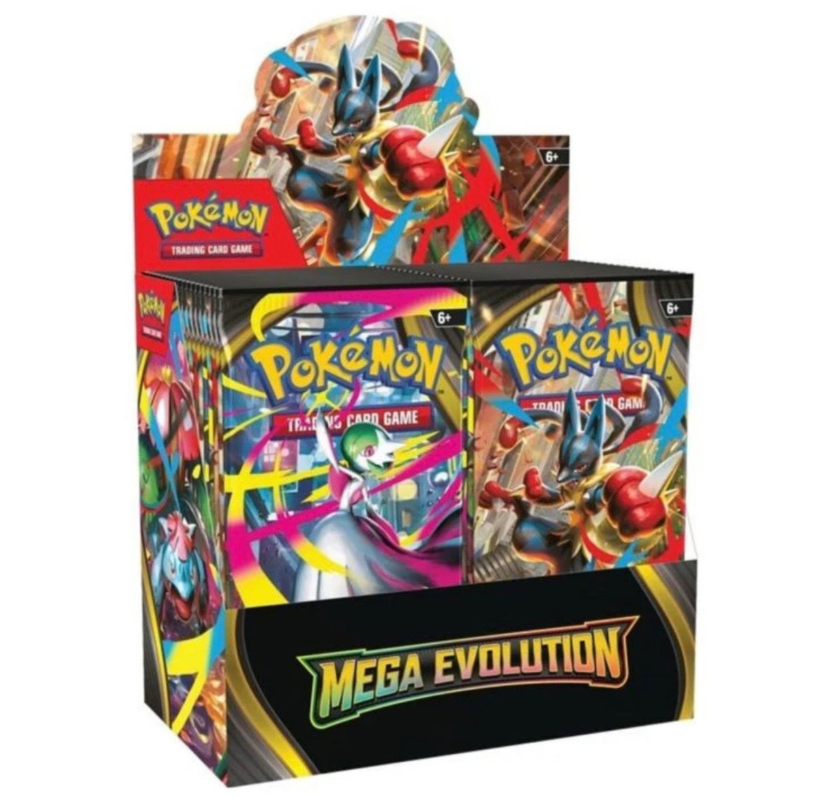 Pokémon Mega Evolution Display - Englisch