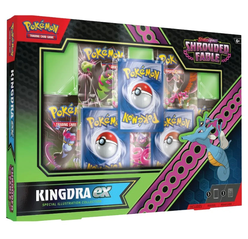 Pokémon Scarlet & Violet Shrouded Fable Kingdra EX Kollektion Englisch