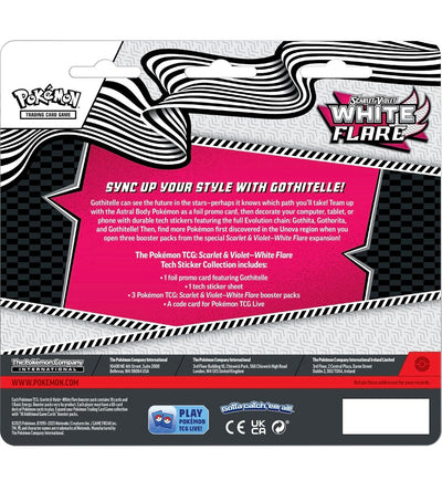 Pokémon White Flare Tech Sticker Collection - Englisch