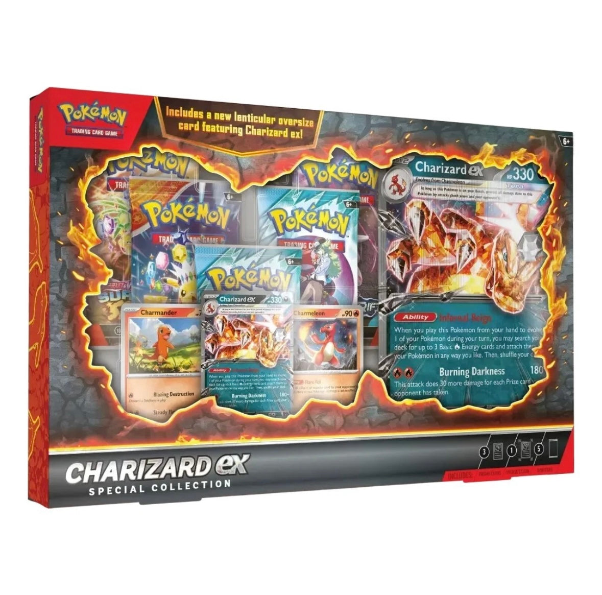 Pokémon Scarlet & Violet Charizard EX Collection - Englisch