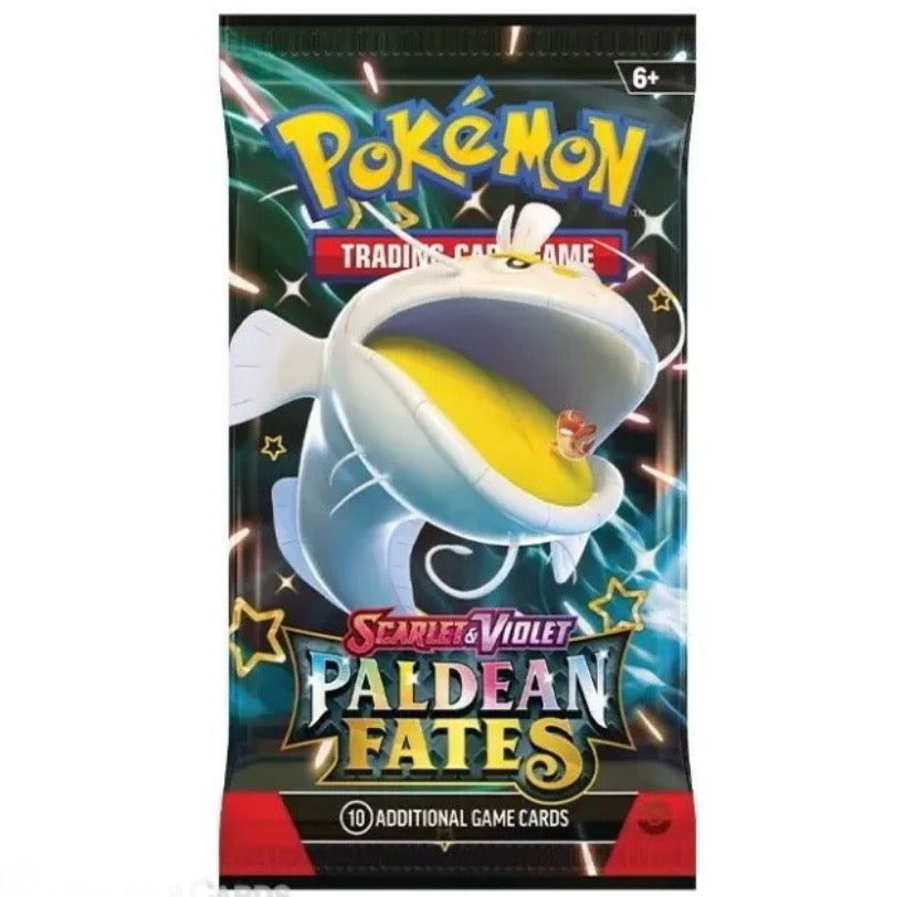 Pokémon Paldean Fates Booster Pack Englisch