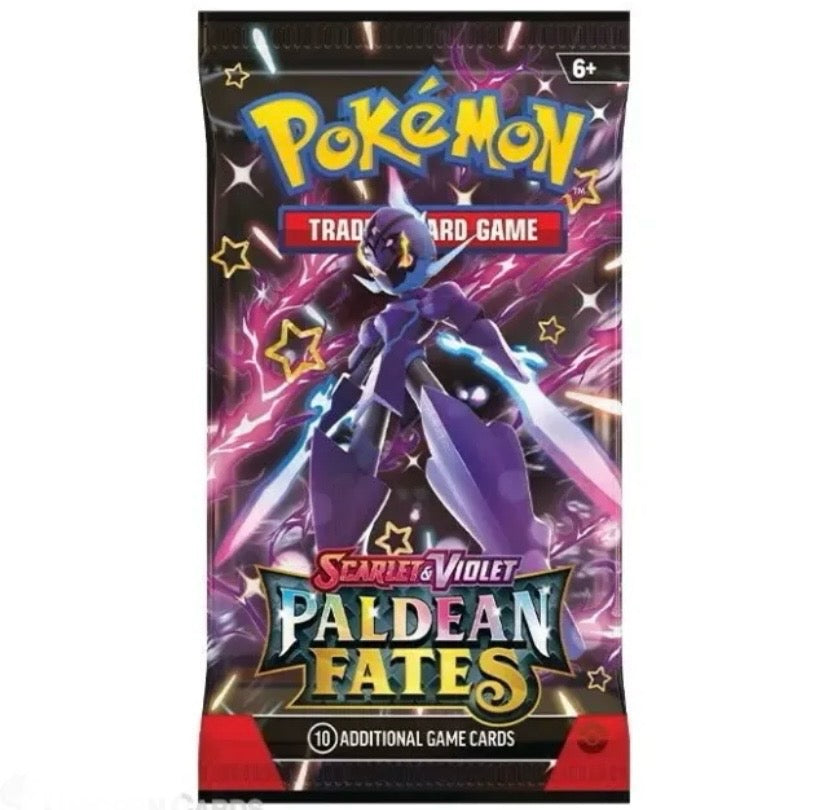 Pokémon Paldean Fates Booster Pack Englisch