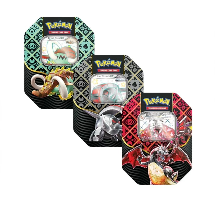Pokémon Paldean Fates Tin Box Set EN