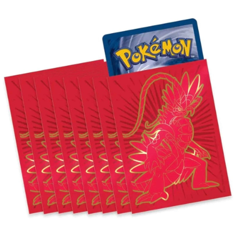 Pokémon Sleeves Karmesin & Purpur Koraidon 65 Stück Kartenhüllen