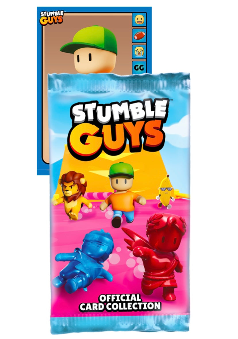 Stumble Guys Sammelkarten Booster Pack Official Card Game