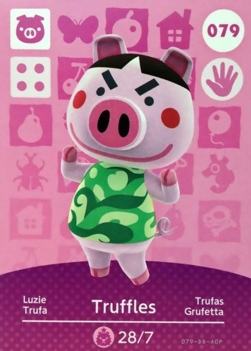 Animal Crossing Amiibo Karte Luzie 079
