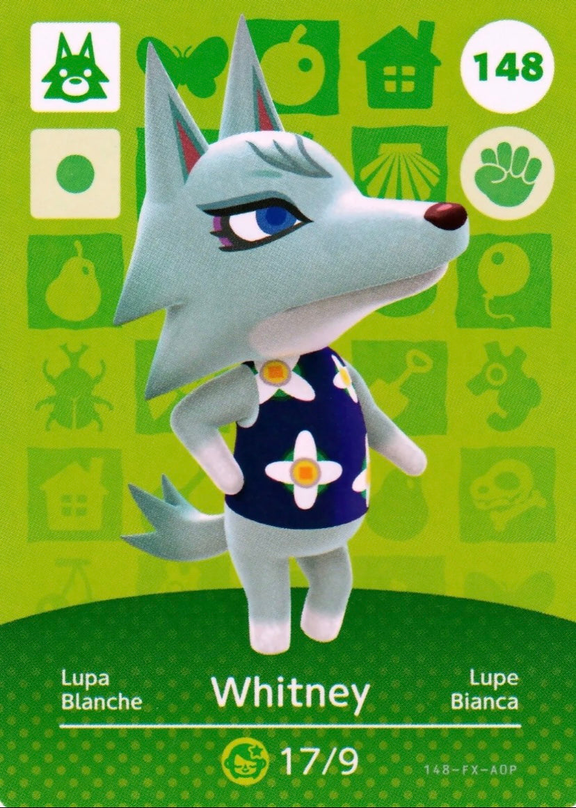 Animal Crossing Amiibo Karte Lupa 148