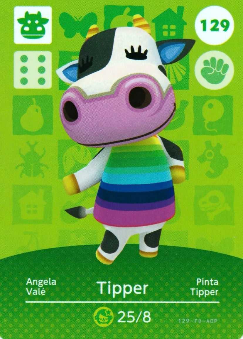 Animal Crossing Amiibo Karte Angela 129