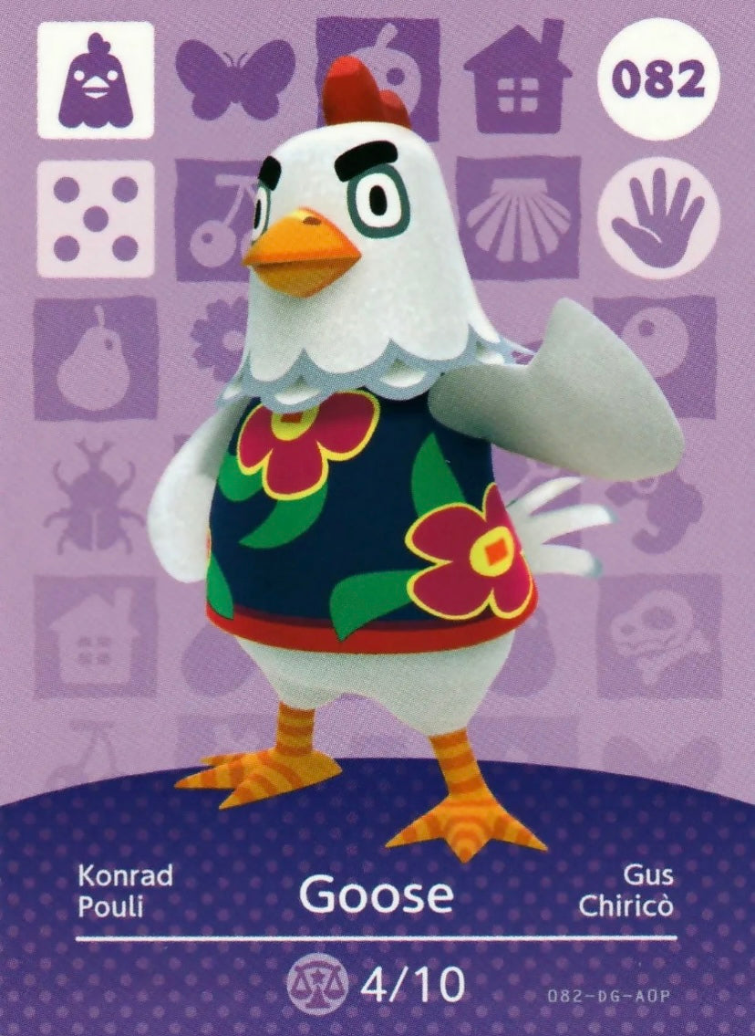 Animal Crossing Amiibo Karte Konrad 082