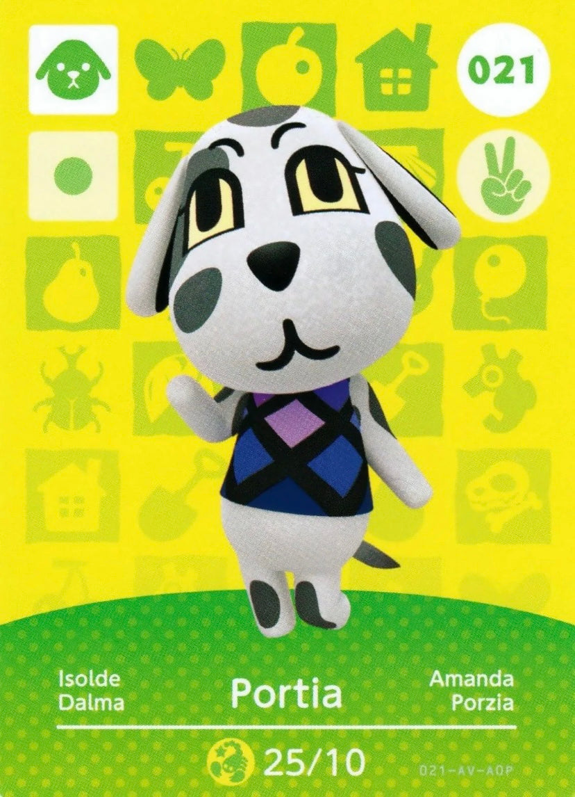 Animal Crossing Amiibo Karte Isolde 21