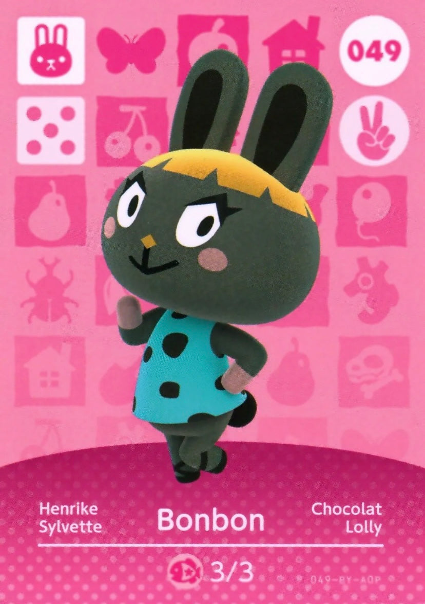 Animal Crossing Amiibo Karte Henrike 049