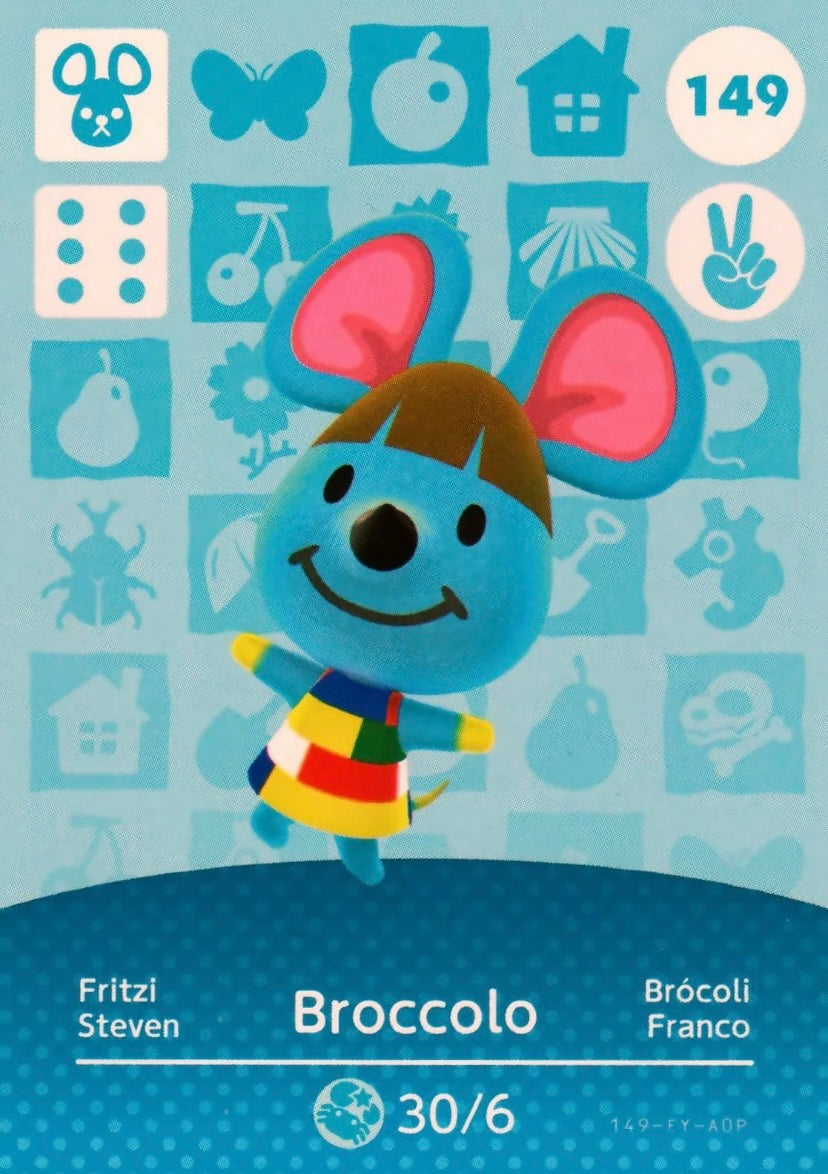 Animal Crossing Amiibo Karte Fritzi 149