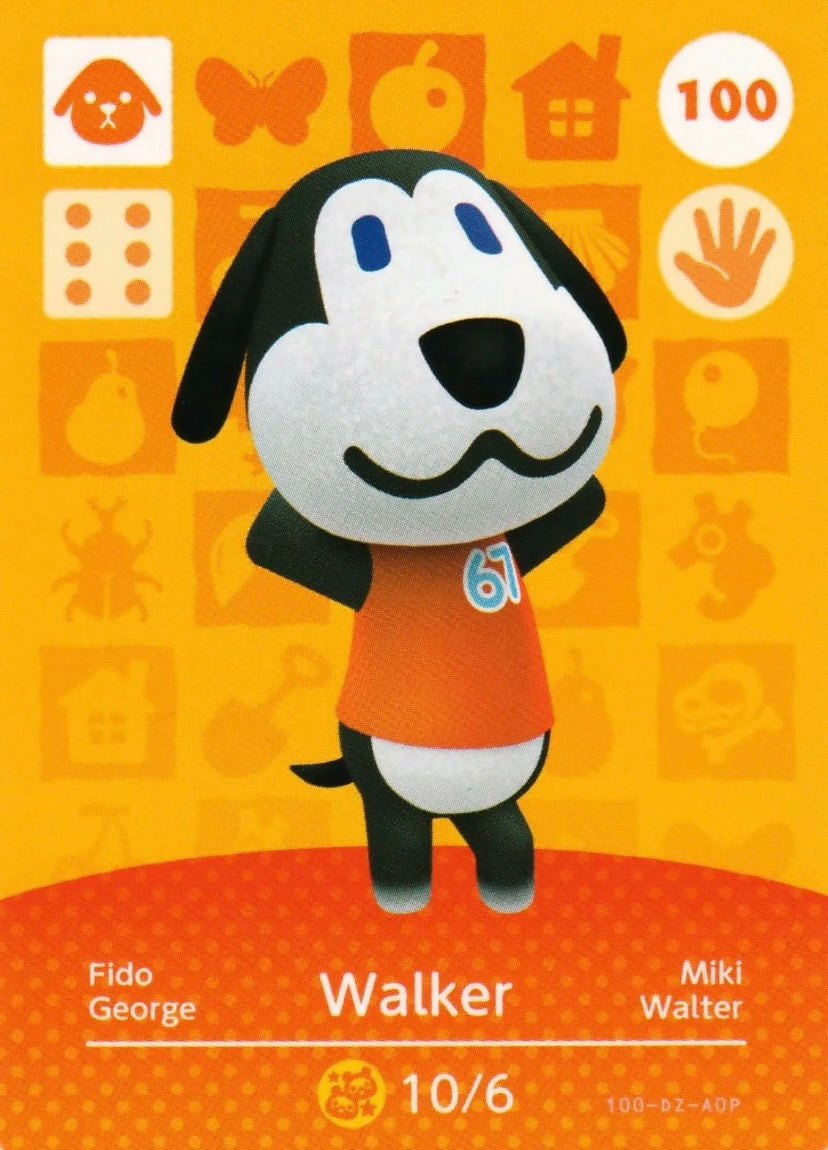 Animal Crossing Amiibo Fido 100