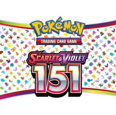 Pokémon Scarlet & Violet 151 Mini Tin Display (10 Mini Tins) Englisch