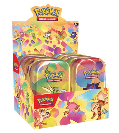 Pokémon Karmesin & Purpur 151 Mini Tin Display (10 Mini Tins)  DE