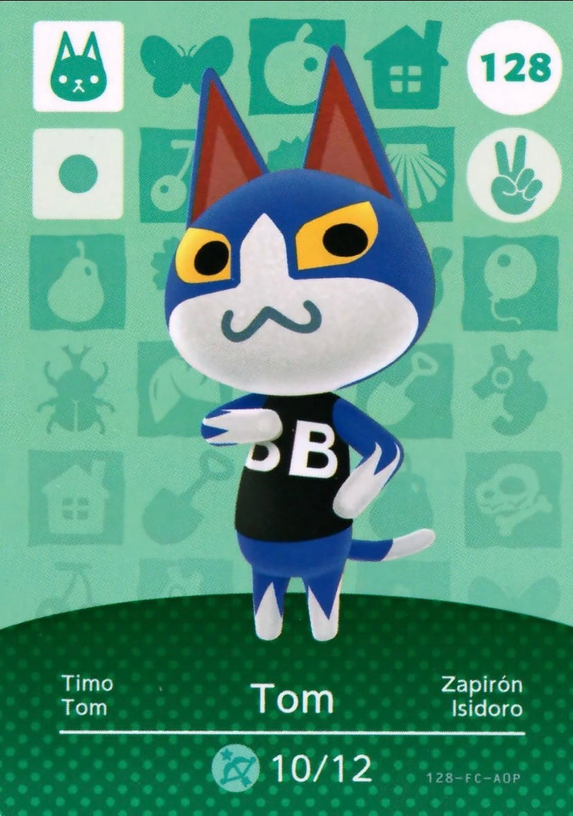 Animal Crossing Amiibo Karte Timo 128