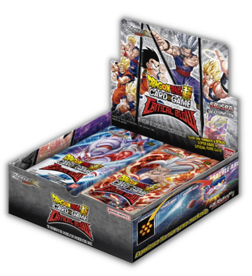 Dragonball Super Card Game Zenkai Series 5 Critical Blow B22 Booster Display