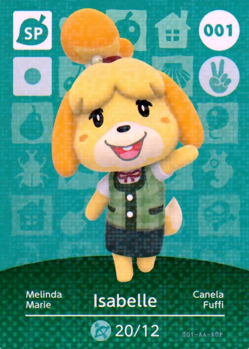 Animal Crossing Amiibo Karte Melinda 001